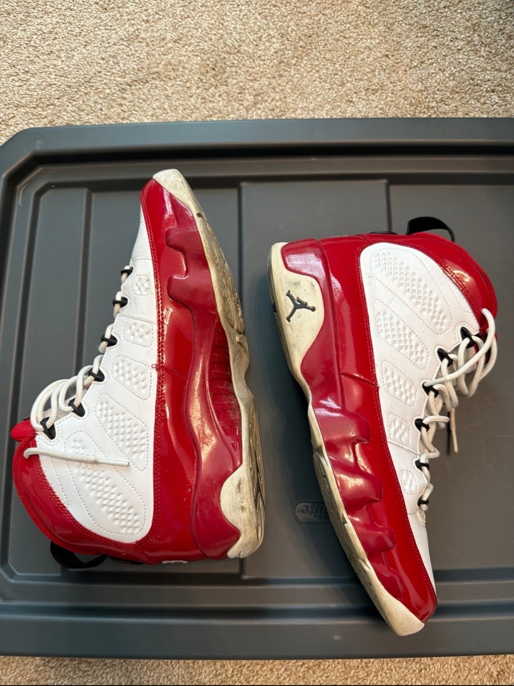 Air Jordan 9s retro gym red - Picture 3 of 5